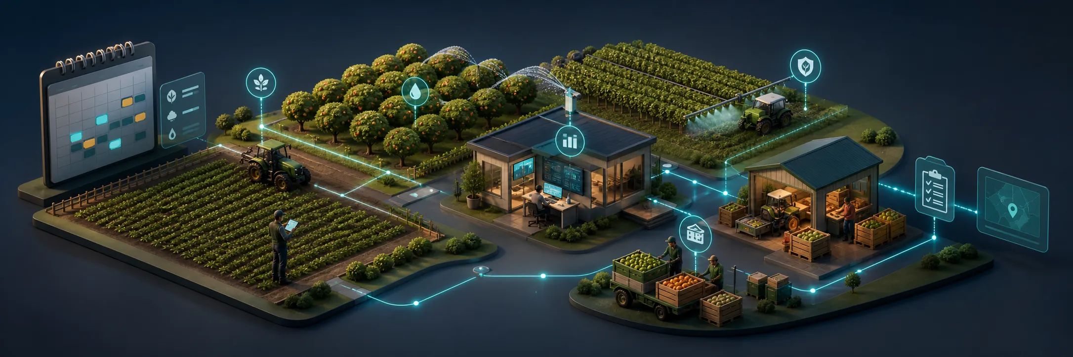 Farm Manager connected product ecosystem