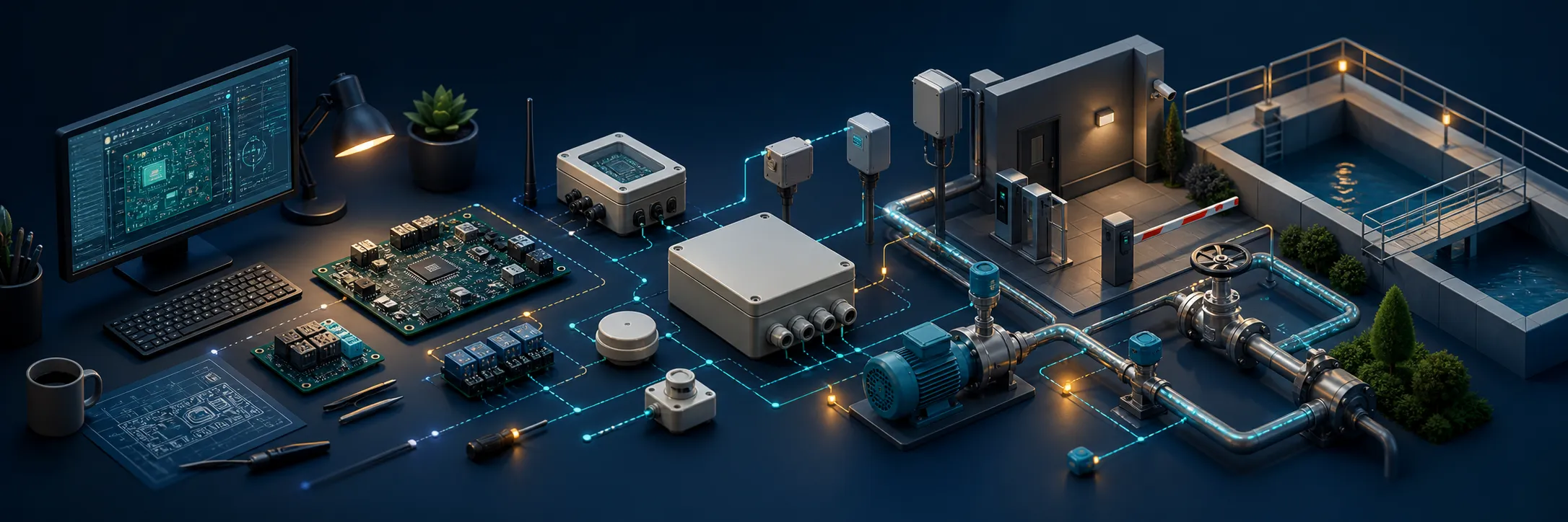 Custom Hardware connected product ecosystem